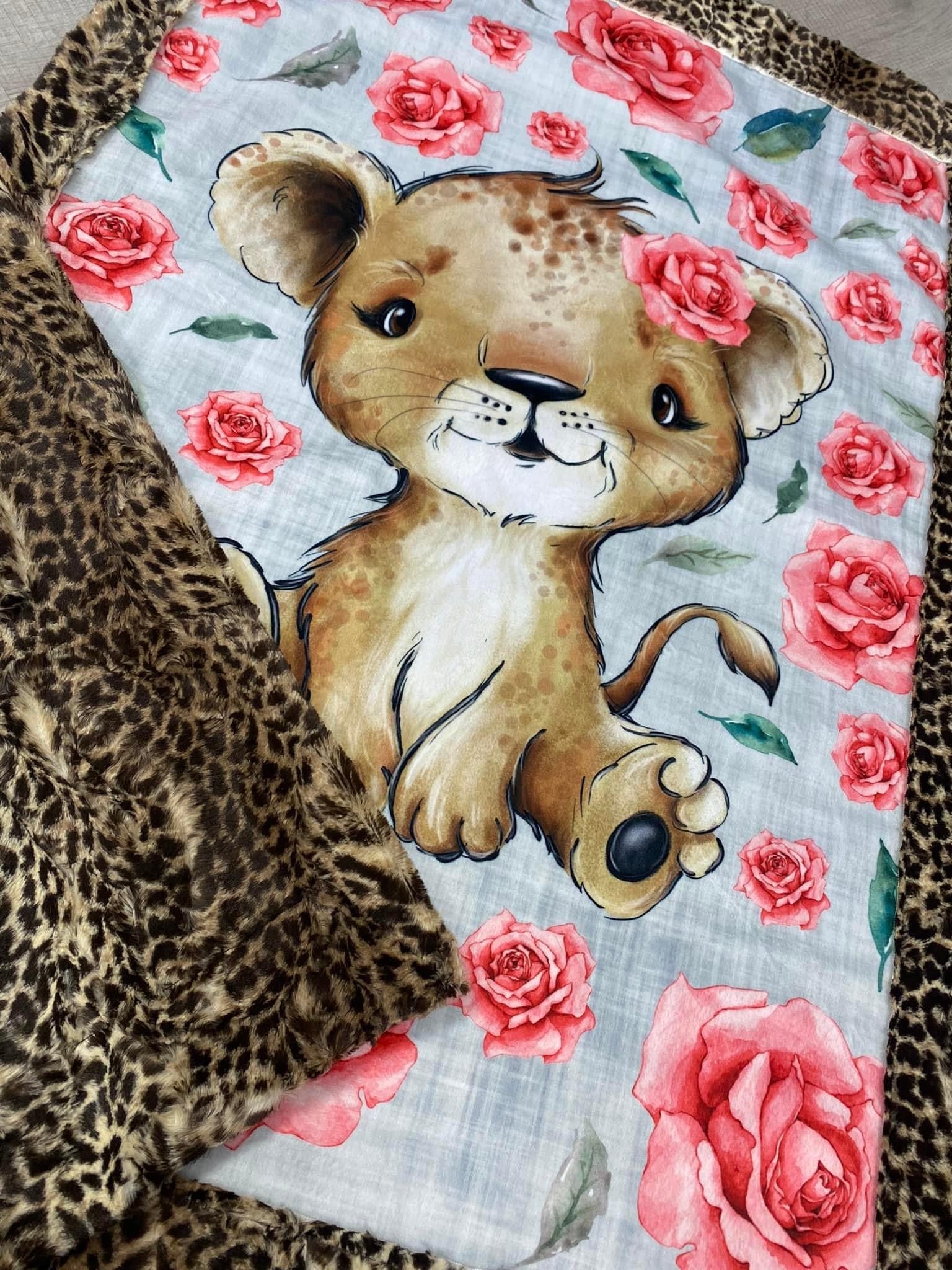 Cheetah Baby Panel